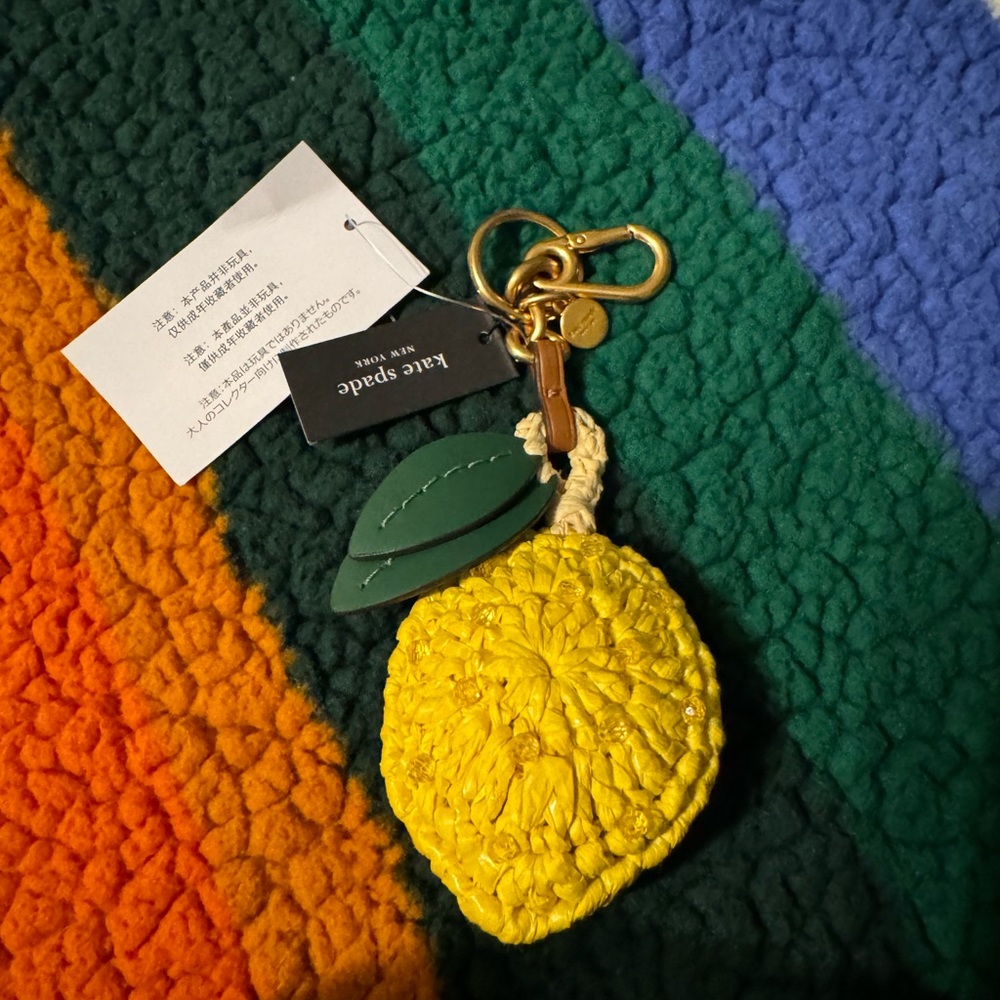 Kate Spade Lemon Keychain